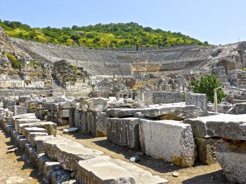 ruins amphitheatre ancient