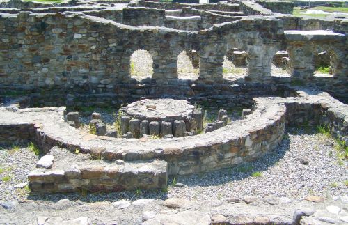 ruins roman excavation roman architecture