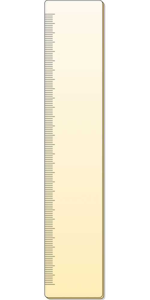 ruler office length