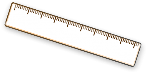 ruler measure maths