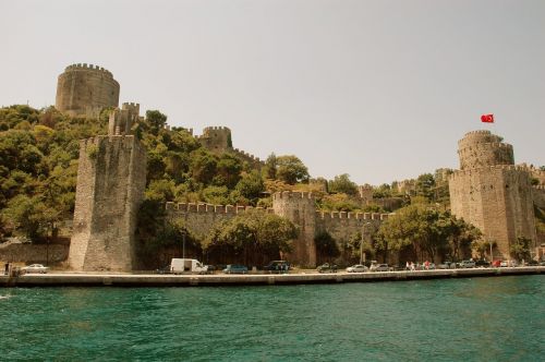 rumeli fortress fortress on