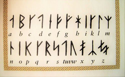runic scripture germanic-characters old characters
