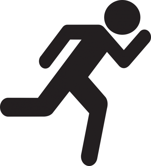 runner pictogram sport