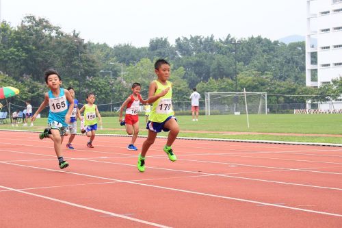 running track kids