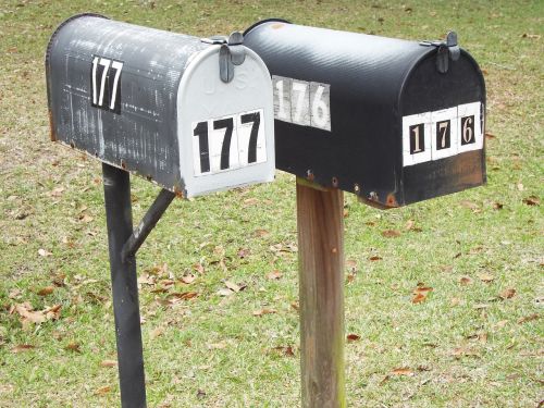 rural postal mailbox