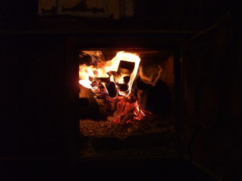 rural fireplace fireplace fire