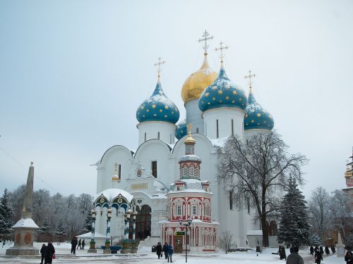 russia sergiev posad monastery