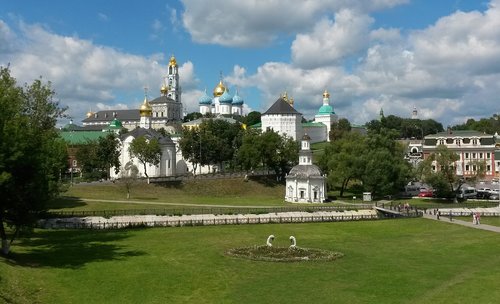 russia  sergiev posad  monastery