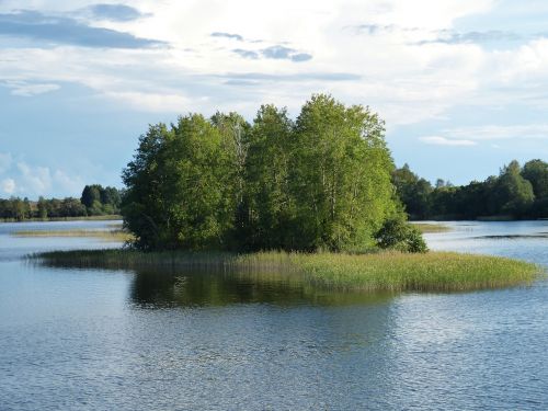 russia river forest