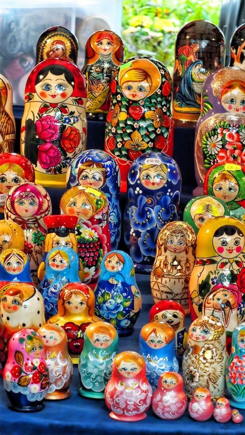 russian dolls decoration
