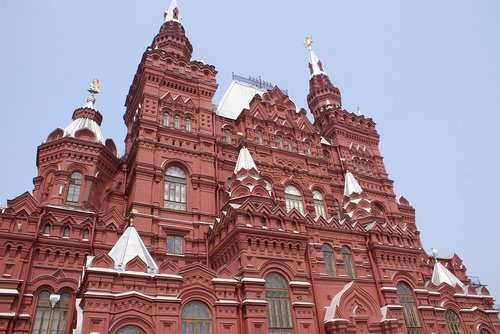 russian architecture  museum  red square