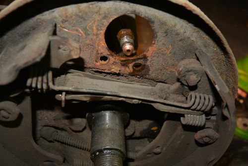 rust brake brake gear