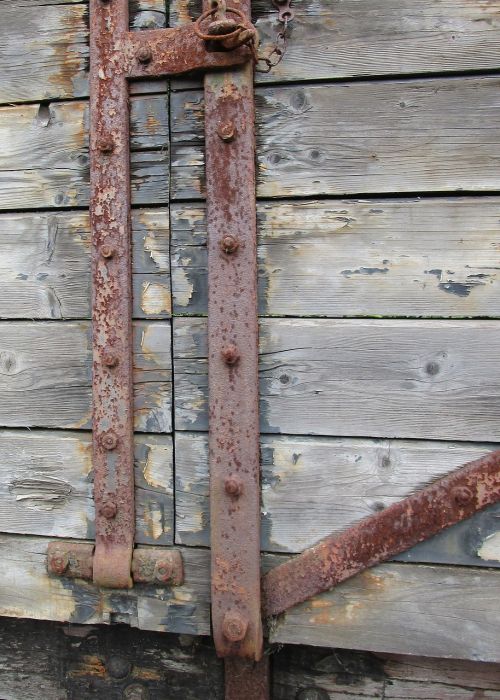 rust wood texture