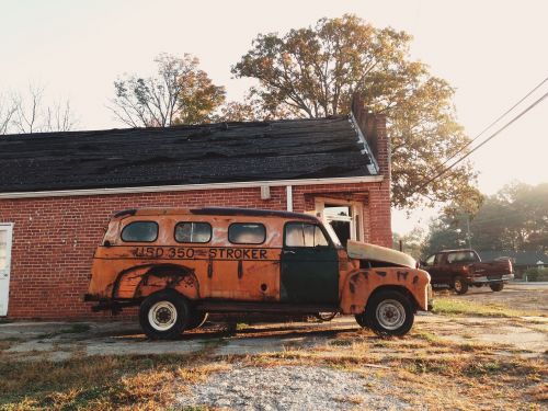 rustic vehicle vintage