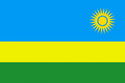 rwanda flag national