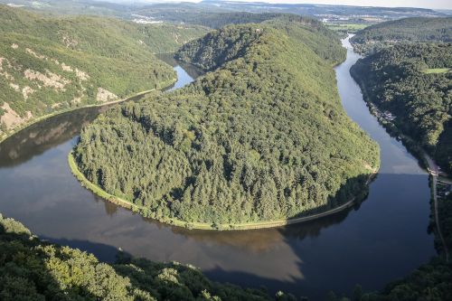 saar loop nature river