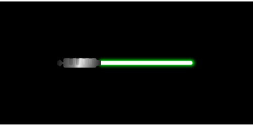 sabre laser green