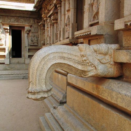 sacred water tap hampi india