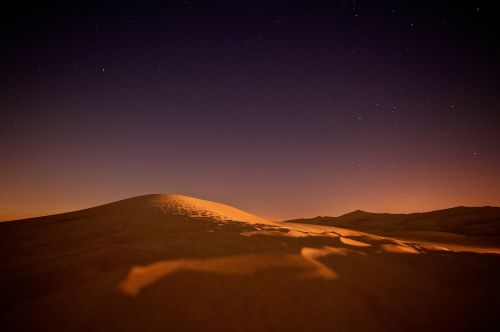 sahara nightsky stars