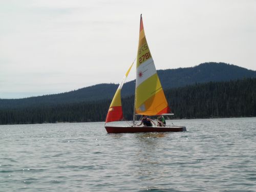 sail sailboat lake