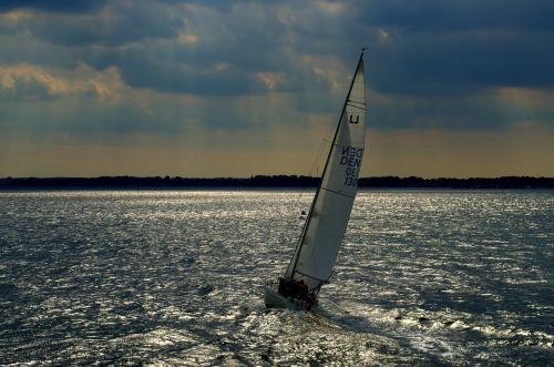 sail sea sailing boat