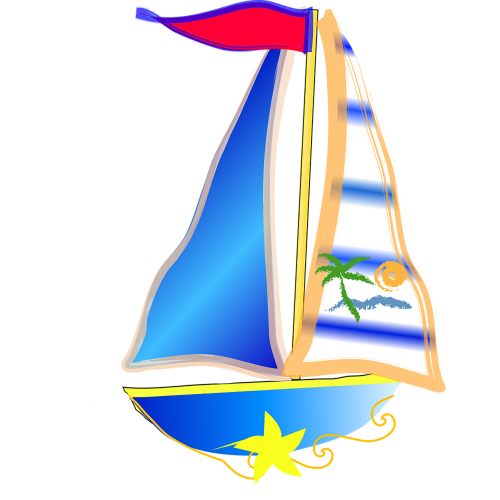 sail sail boat colorful