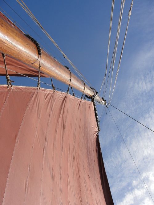 sail sailing boat mast