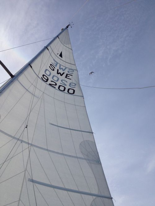 sail mast sky