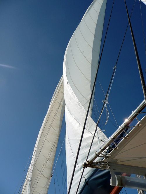 sail sky sailing boat