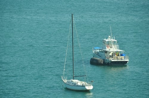 sail boat  sea  water