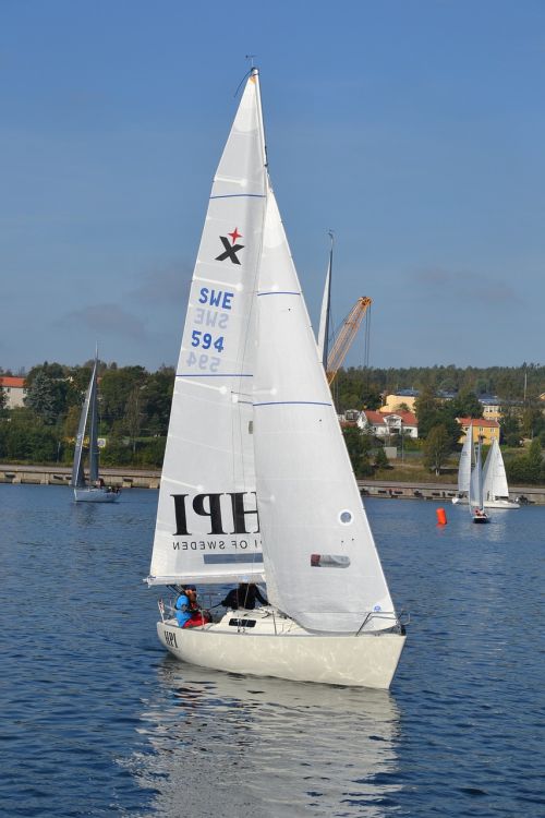 sailboat sailing race albin express