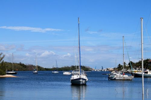 sailboat summer serene