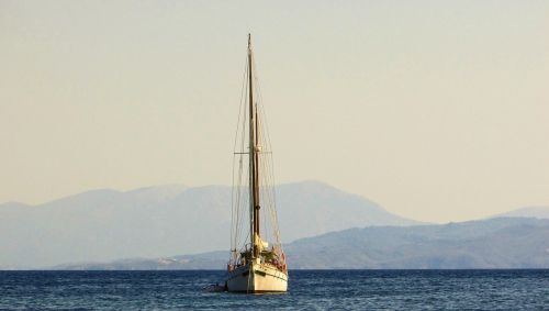 sailboat sea boat
