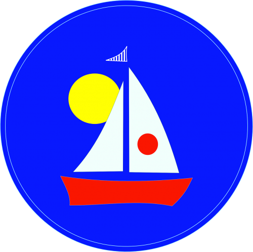 sailboat blue boat
