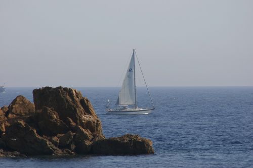 sailboat agean sea