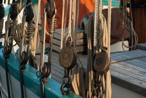 sailboat boat rope