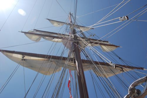 sailboat mast boat