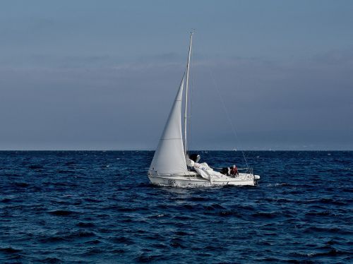 sailboat sailing ocean