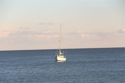 sailboat ocean sea