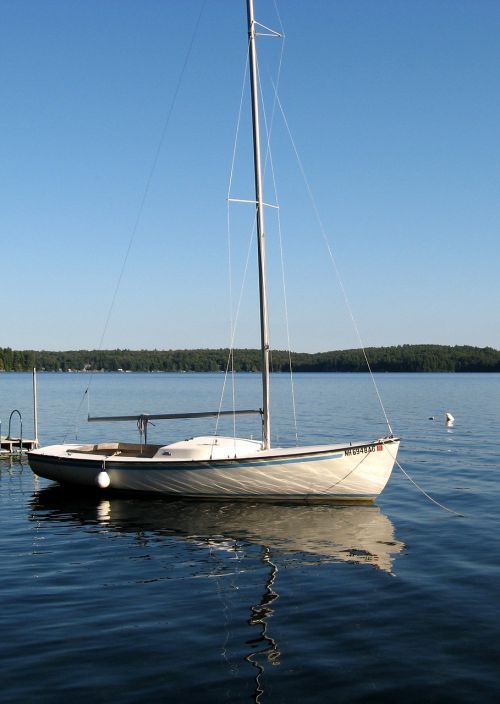 sailboat boat lake