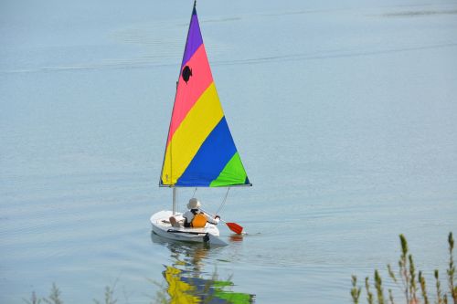 sailboat lake water