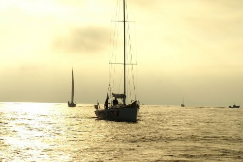 sailboat sunrise yole