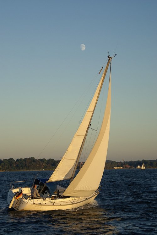 sailboat  sea  sail