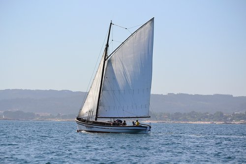 sailboat  boat  sea