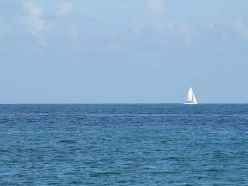 sailboat boat sea