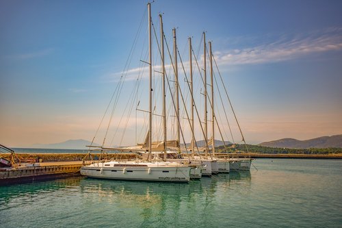 sailboat  yacht  port