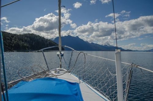 sailboat landscape nature