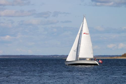 sailboat the sea the water