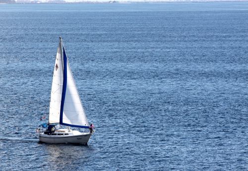 sailboat sailing sea