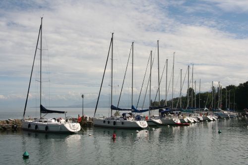 sailboats lake port